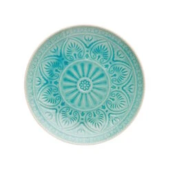 4x Teller Ø25cm SUMATRA In Türkis -Butlers butlers 4x teller o25cm sumatra in turkis 2
