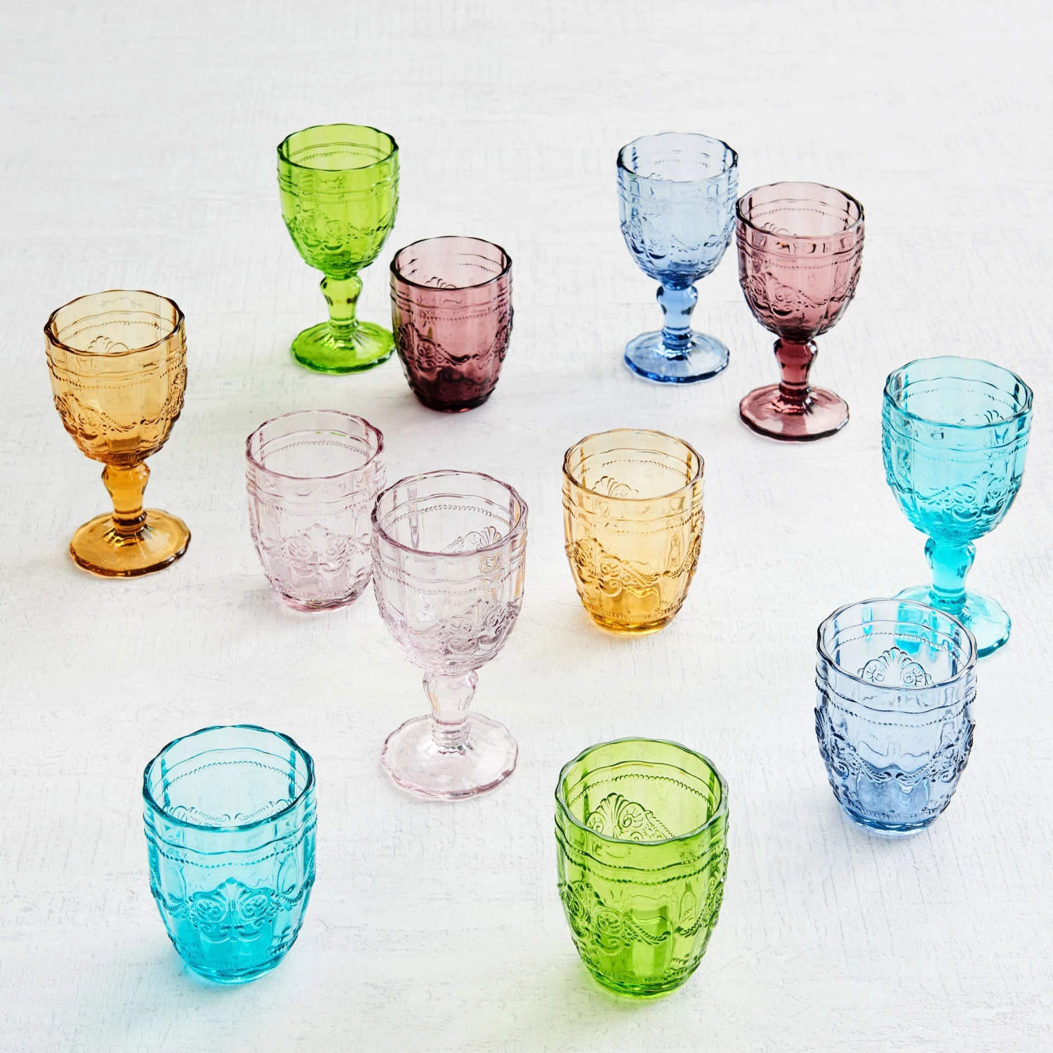 6x Gläser 250ml VICTORIAN In Grau 5 6x Gläser 250ml VICTORIAN In Grau - Image 5