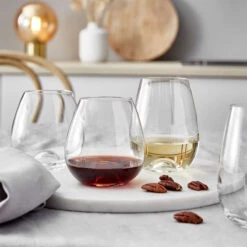 Butlers -Butlers butlers 6x rotweinglaser ohne stiel 440ml senza in transparent 1