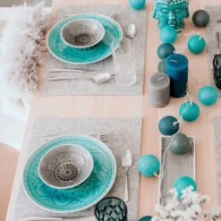 6x Tischset 33x45cm FELTO In Hellgrau -Butlers butlers 6x tischset 33x45cm felto in hellgrau 3