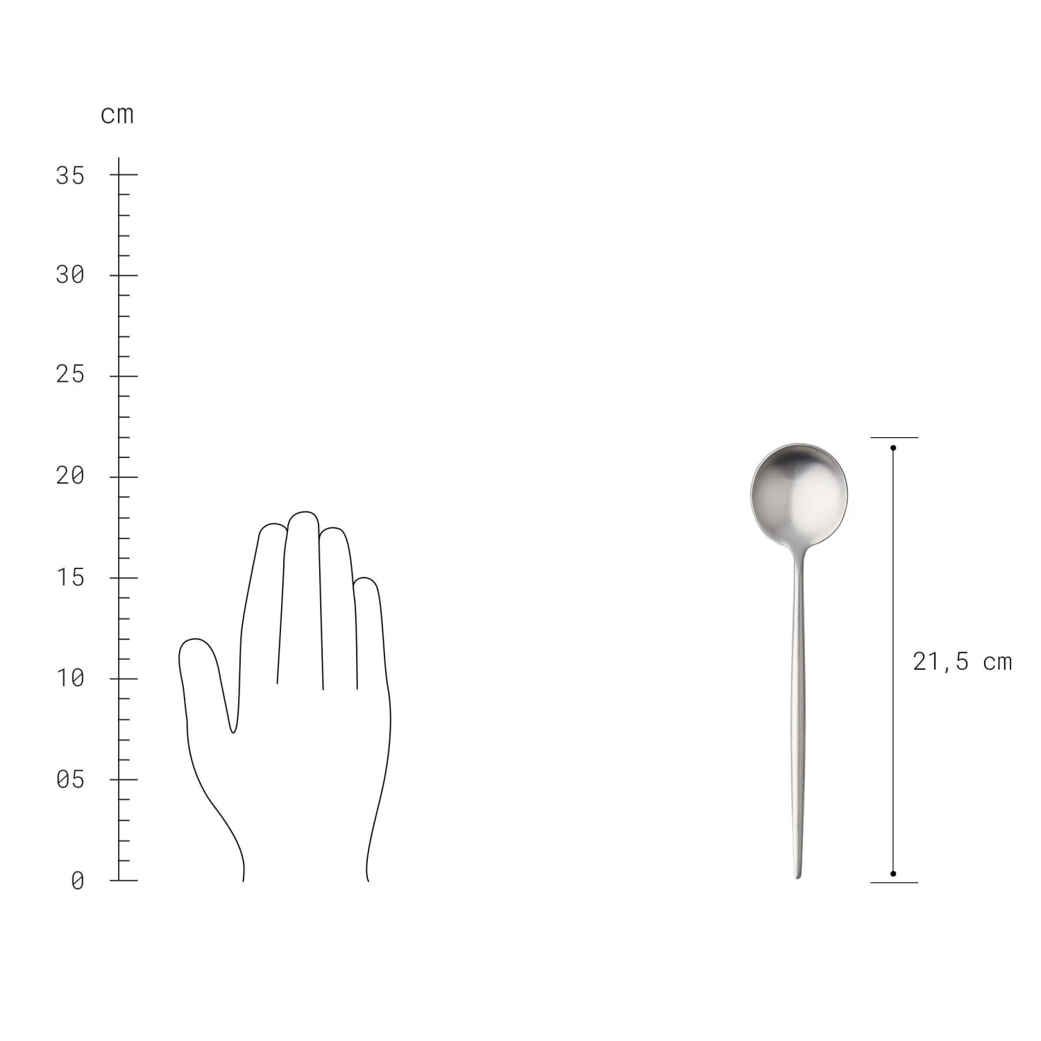 Besteck-Set 4-tlg. Matt STILETTO In Silber 5 Besteck-Set 4-tlg. Matt STILETTO In Silber - Image 5