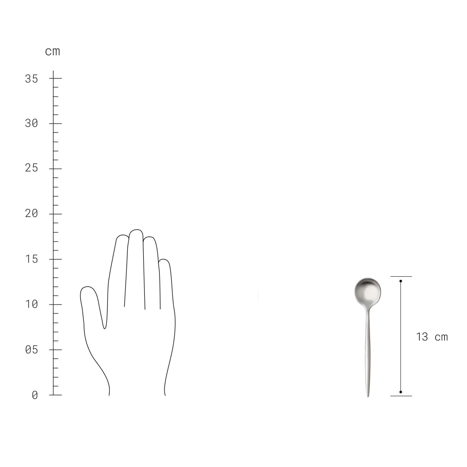 Besteck-Set 4-tlg. Matt STILETTO In Silber 6 Besteck-Set 4-tlg. Matt STILETTO In Silber - Image 6