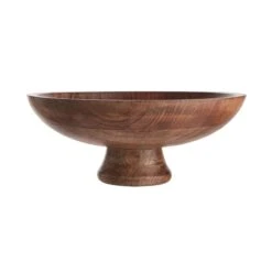 Deko-Schale Mit Fuß Ø30cm MANGO DAYS In Braun -Butlers butlers deko schale mit fuss o30cm mango days in braun 1