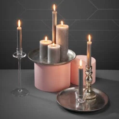 Deko-Teller Ø34cm BANQUET In Silber -Butlers butlers deko teller o34cm banquet in silber 3