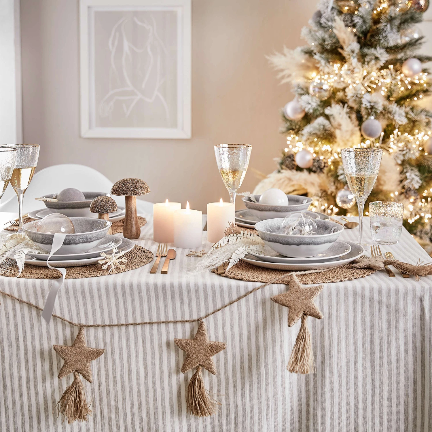 Dinnerteller Ø28cm ATLANTIS In Grau 2 Dinnerteller Ø28cm ATLANTIS In Grau - Image 2