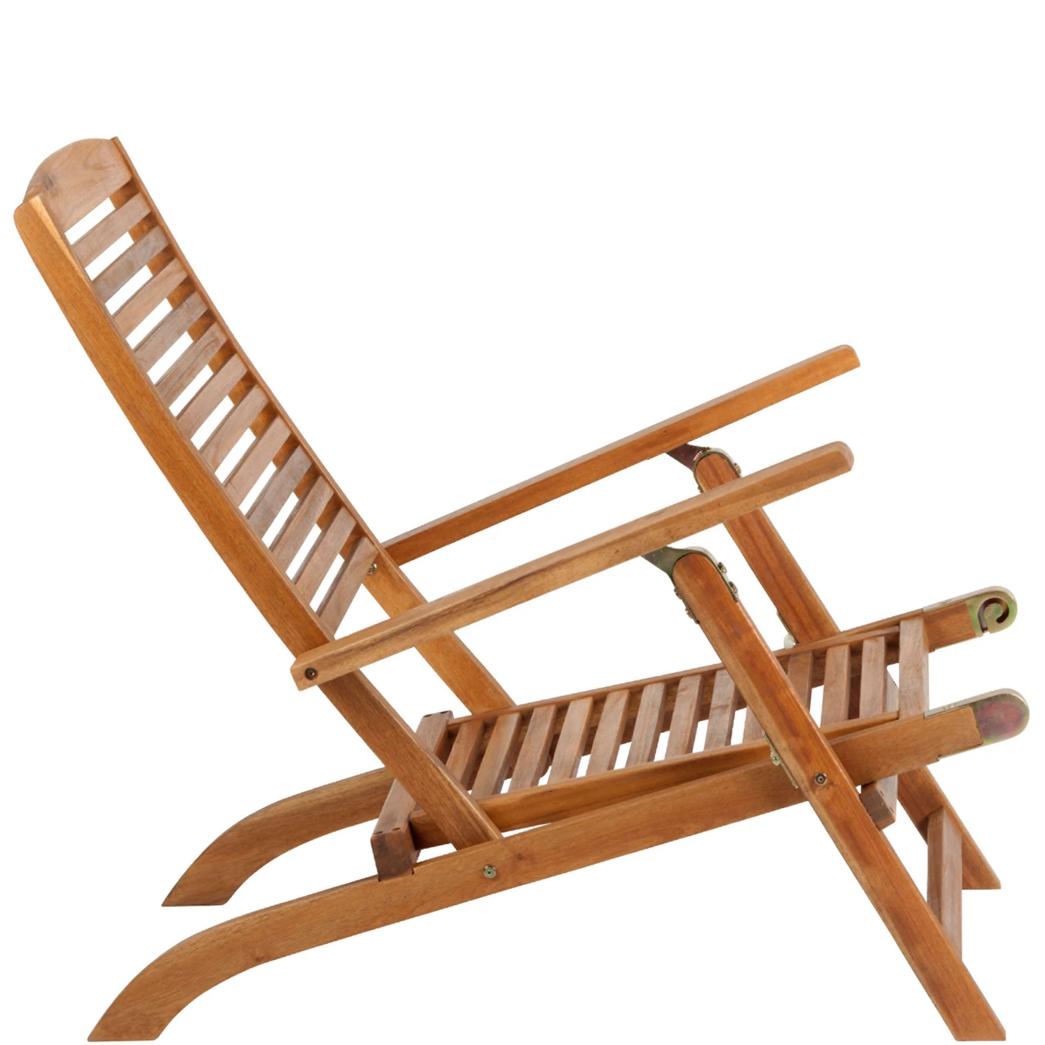 Gartenliege Mit Fußteil WEEKENDER In Braun 6 Gartenliege Mit Fußteil WEEKENDER In Braun - Image 6