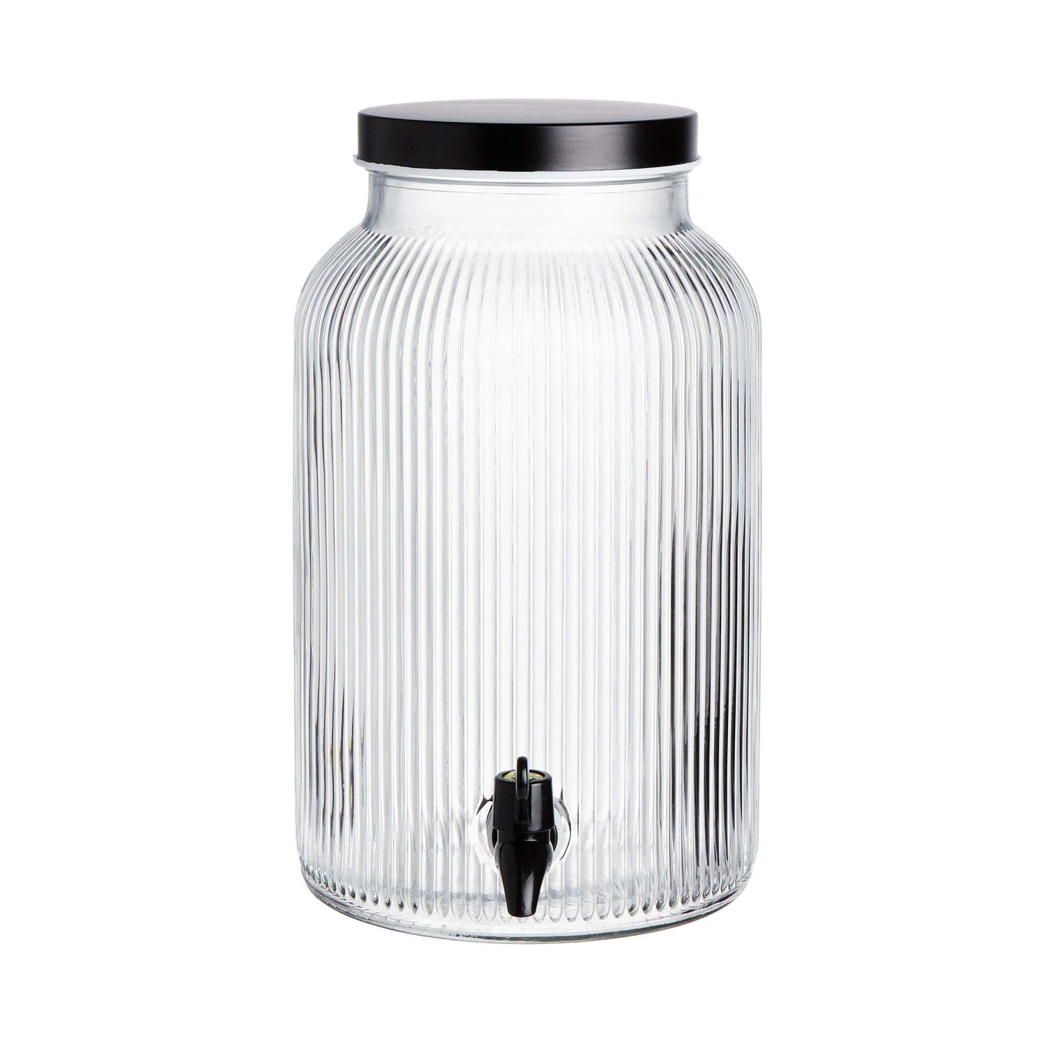 Getränkespender Mit Ständer 2 Tlg. FOUNTAIN In Transparent-Schwarz 6 Getränkespender Mit Ständer 2 Tlg. FOUNTAIN In Transparent-Schwarz - Image 6