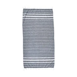 Hamamtuch L 170 X B 90cm SURFSIDE In Blau -Butlers butlers hamamtuch l 170 x b 90cm surfside in blau 2