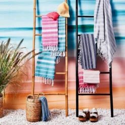 Hamamtuch L 170 X B 90cm SURFSIDE In Hellgrau 10 Hamamtuch L 170 X B 90cm SURFSIDE In Hellgrau -Butlers butlers hamamtuch l 170 x b 90cm surfside in hellgrau 4