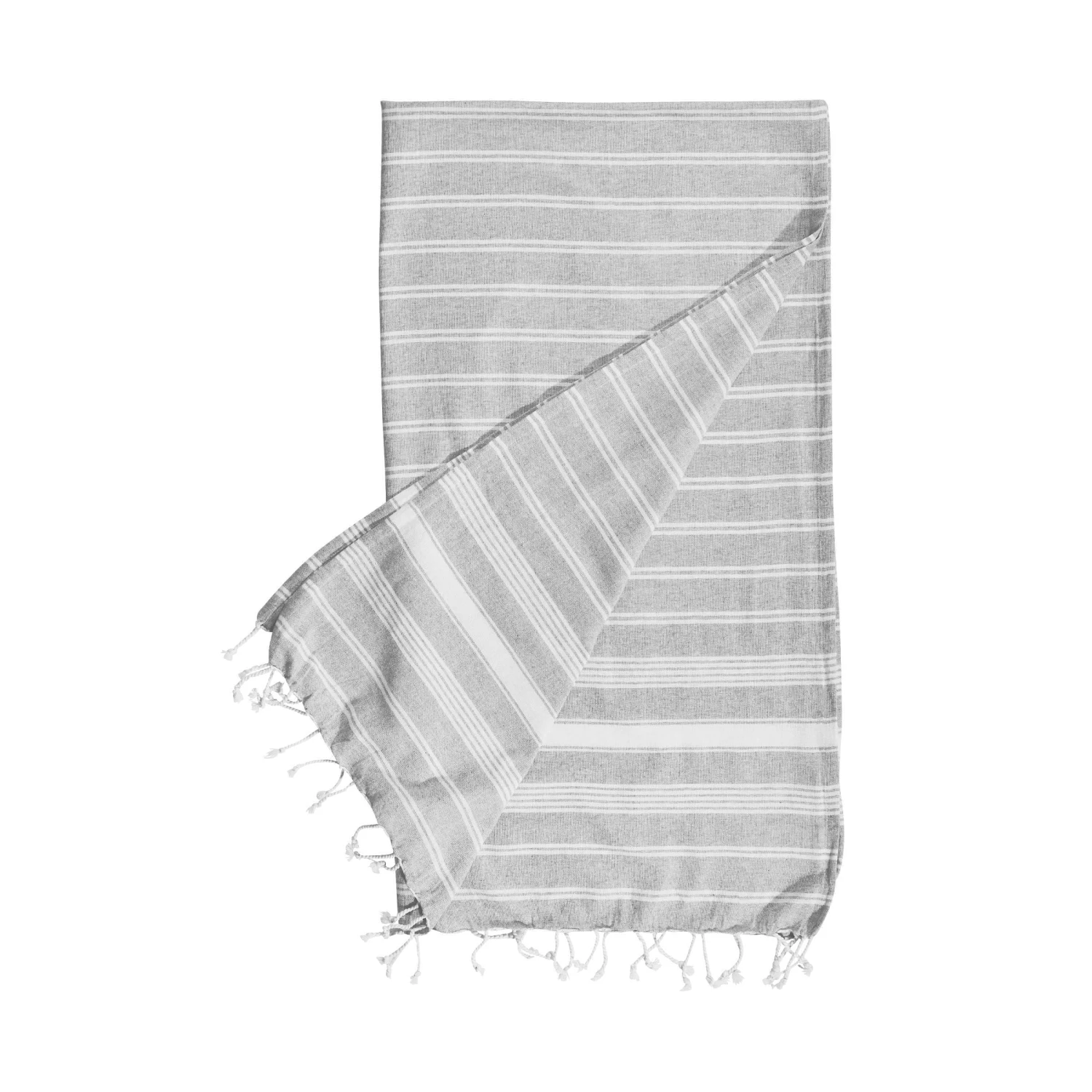 Hamamtuch L 170 X B 90cm SURFSIDE In Hellgrau 1 Hamamtuch L 170 X B 90cm SURFSIDE In Hellgrau