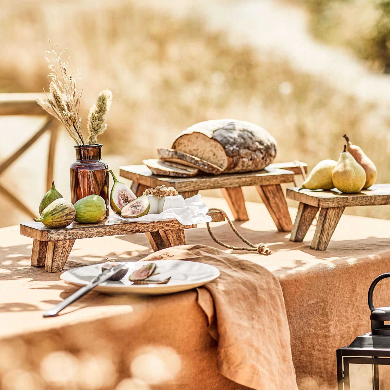 Holzpodest L 36 X B 17cm ON STAGE In Braun 2 Holzpodest L 36 X B 17cm ON STAGE In Braun - Image 2