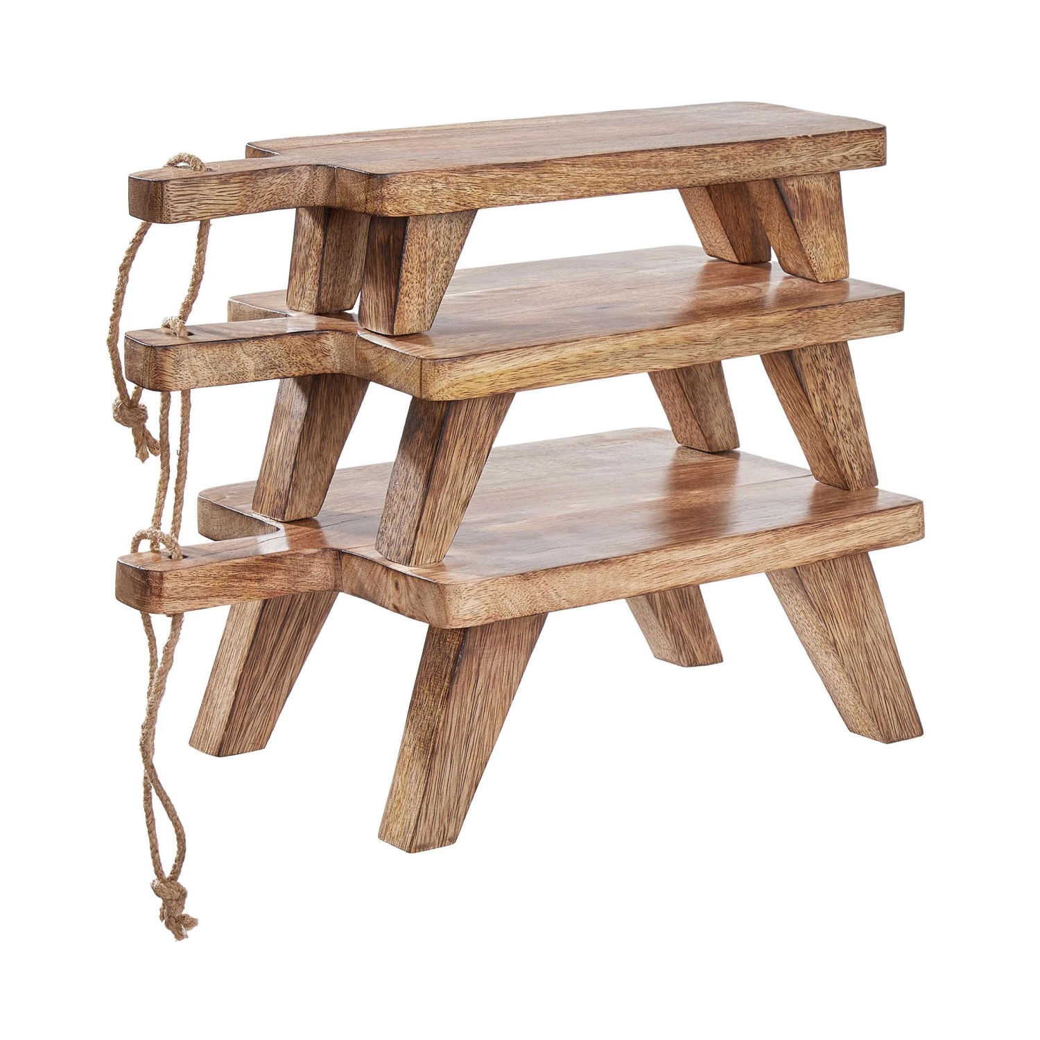 Holzpodest L 36 X B 17cm ON STAGE In Braun 7 Holzpodest L 36 X B 17cm ON STAGE In Braun - Image 7