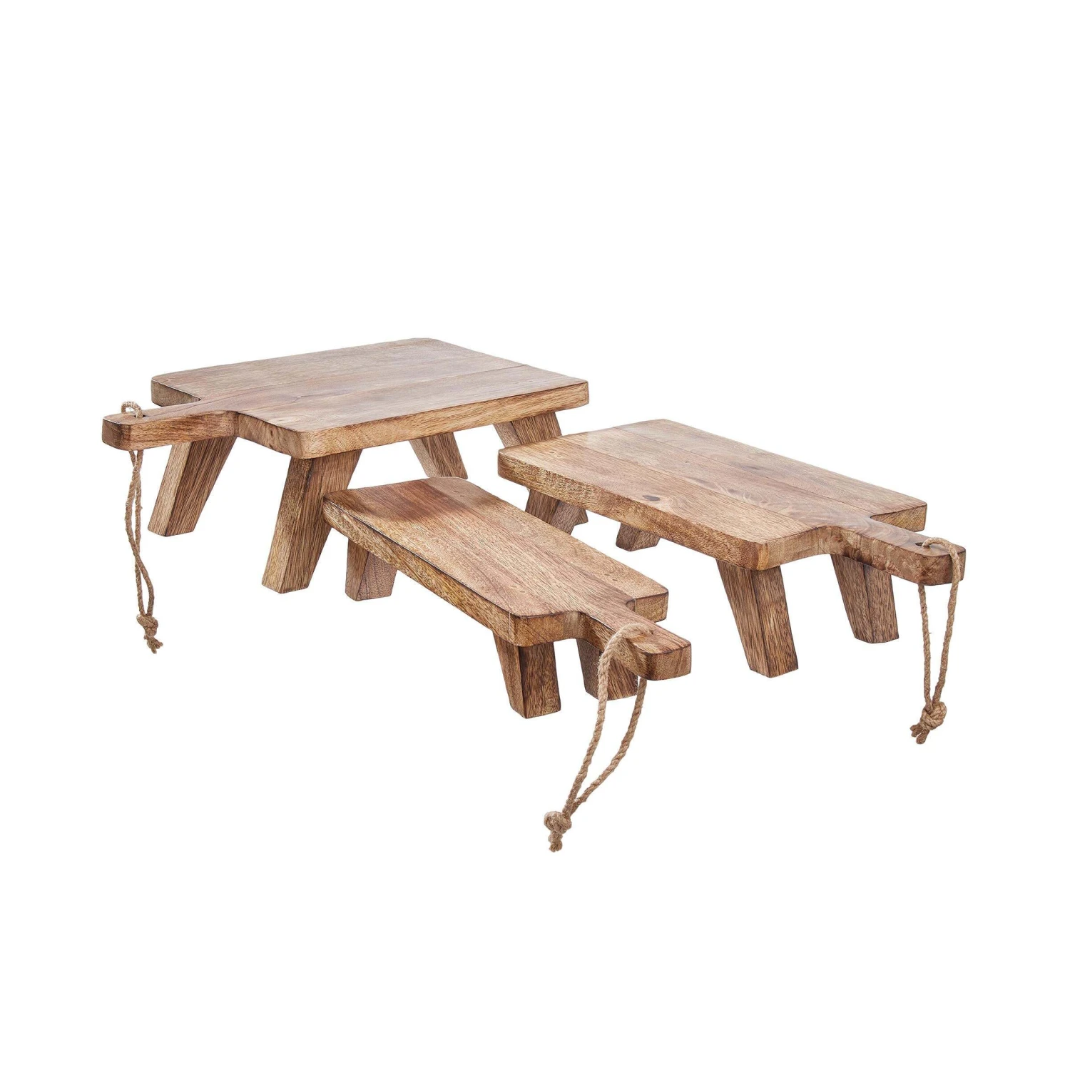 Holzpodest L 36 X B 17cm ON STAGE In Braun 8 Holzpodest L 36 X B 17cm ON STAGE In Braun - Image 8