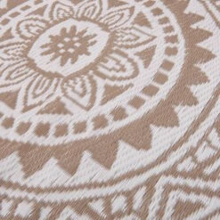 In- & Outdoor-Teppich Circles L 180 X B 118cm COLOUR CLASH In Beige 12 In- & Outdoor-Teppich Circles L 180 X B 118cm COLOUR CLASH In Beige -Butlers butlers in and outdoor teppich circles l 180 x b 118cm colour clash in beige 4