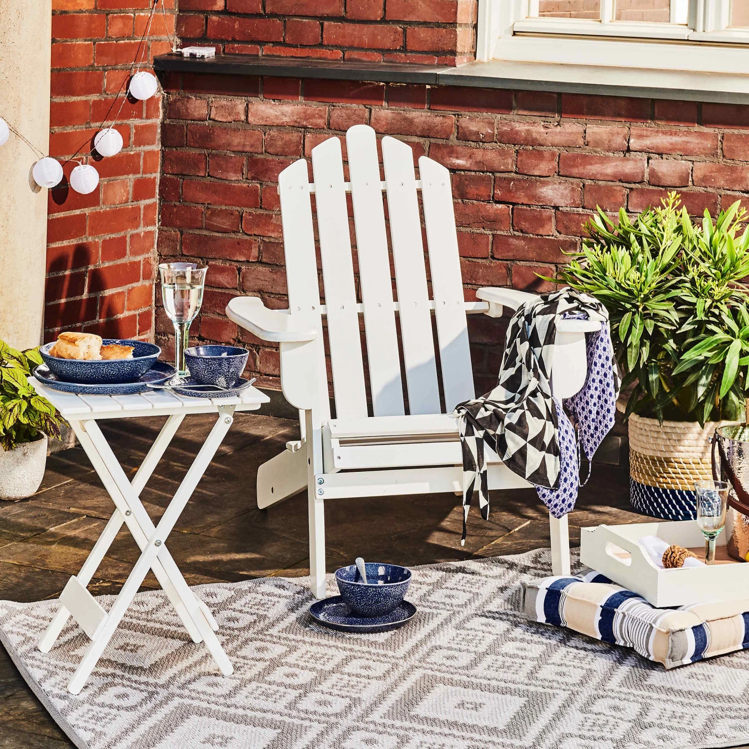 In- & Outdoor-Teppich Ethno L 150 X B 90cm COLOUR CLASH In Grau 11 In- & Outdoor-Teppich Ethno L 150 X B 90cm COLOUR CLASH In Grau - Image 11