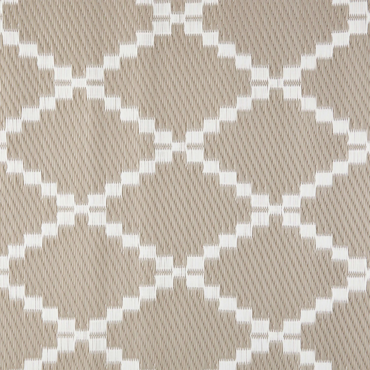 In- & Outdoor-Teppich Rauten L 180 X B 118cm COLOUR CLASH In Natur 5 In- & Outdoor-Teppich Rauten L 180 X B 118cm COLOUR CLASH In Natur - Image 5