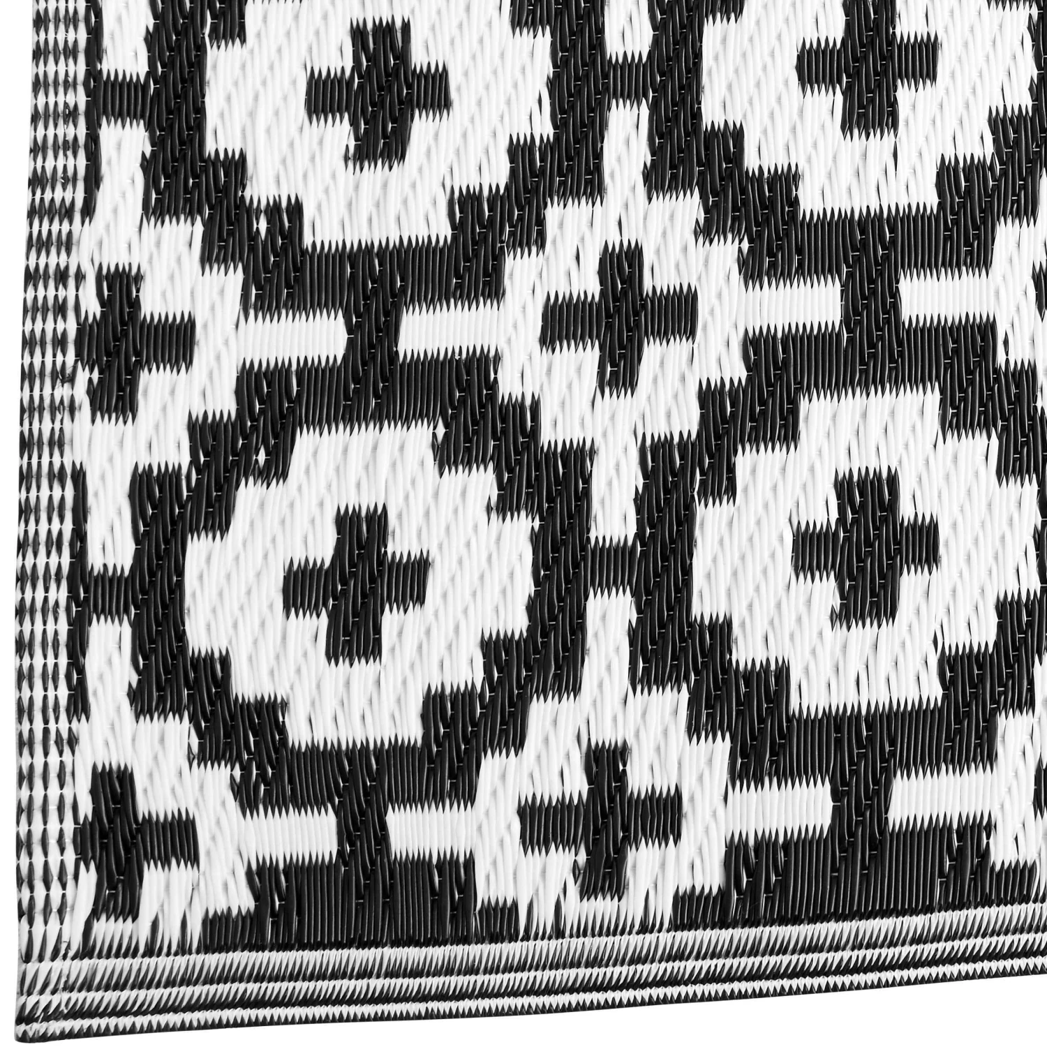 In- & Outdoorteppich Mosaik L 180 X B 120cm COLOUR CLASH In Schwarz 5 In- & Outdoorteppich Mosaik L 180 X B 120cm COLOUR CLASH In Schwarz - Image 5