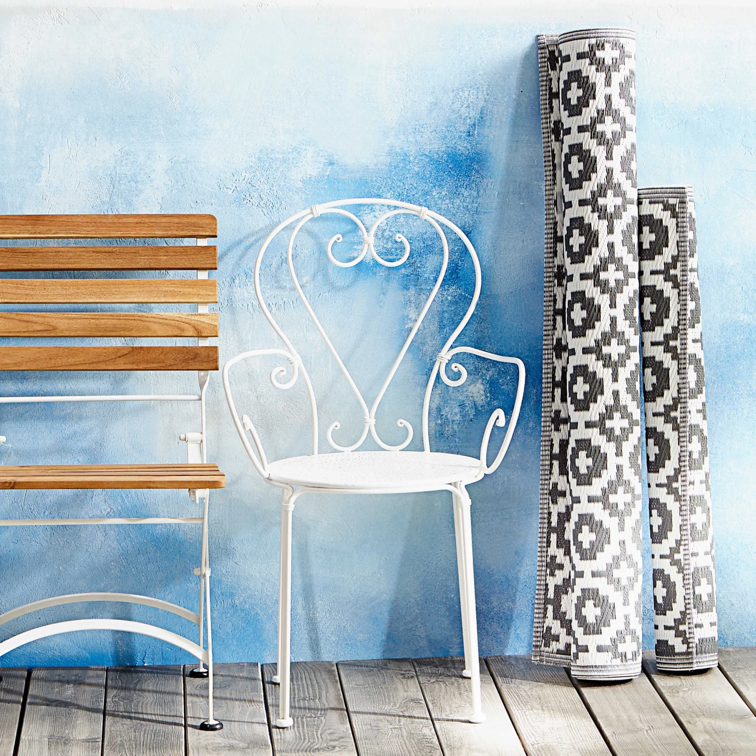 In- & Outdoorteppich Mosaik L 180 X B 120cm COLOUR CLASH In Schwarz 7 In- & Outdoorteppich Mosaik L 180 X B 120cm COLOUR CLASH In Schwarz - Image 7