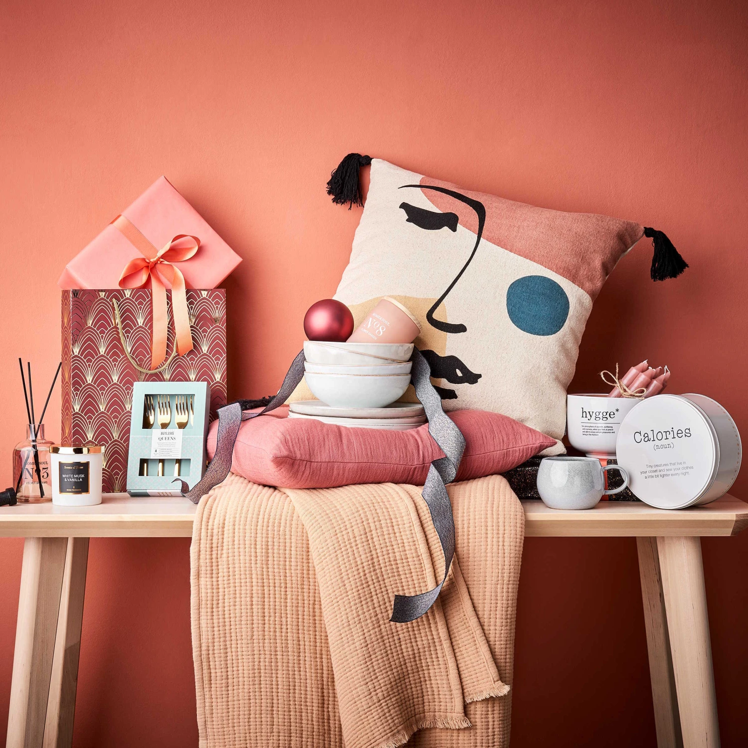 Kissen Line Art L 50 X B 50cm MOOD INDIGO In Bunt 7 Kissen Line Art L 50 X B 50cm MOOD INDIGO In Bunt - Image 7