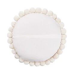 Kissen Ø45cm DAISY In Weiß -Butlers butlers kissen o45cm daisy in weiss 2