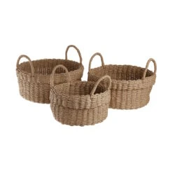 Korb Ø23cm PAPER BRAID In Natur -Butlers butlers korb o23cm paper braid in natur 5