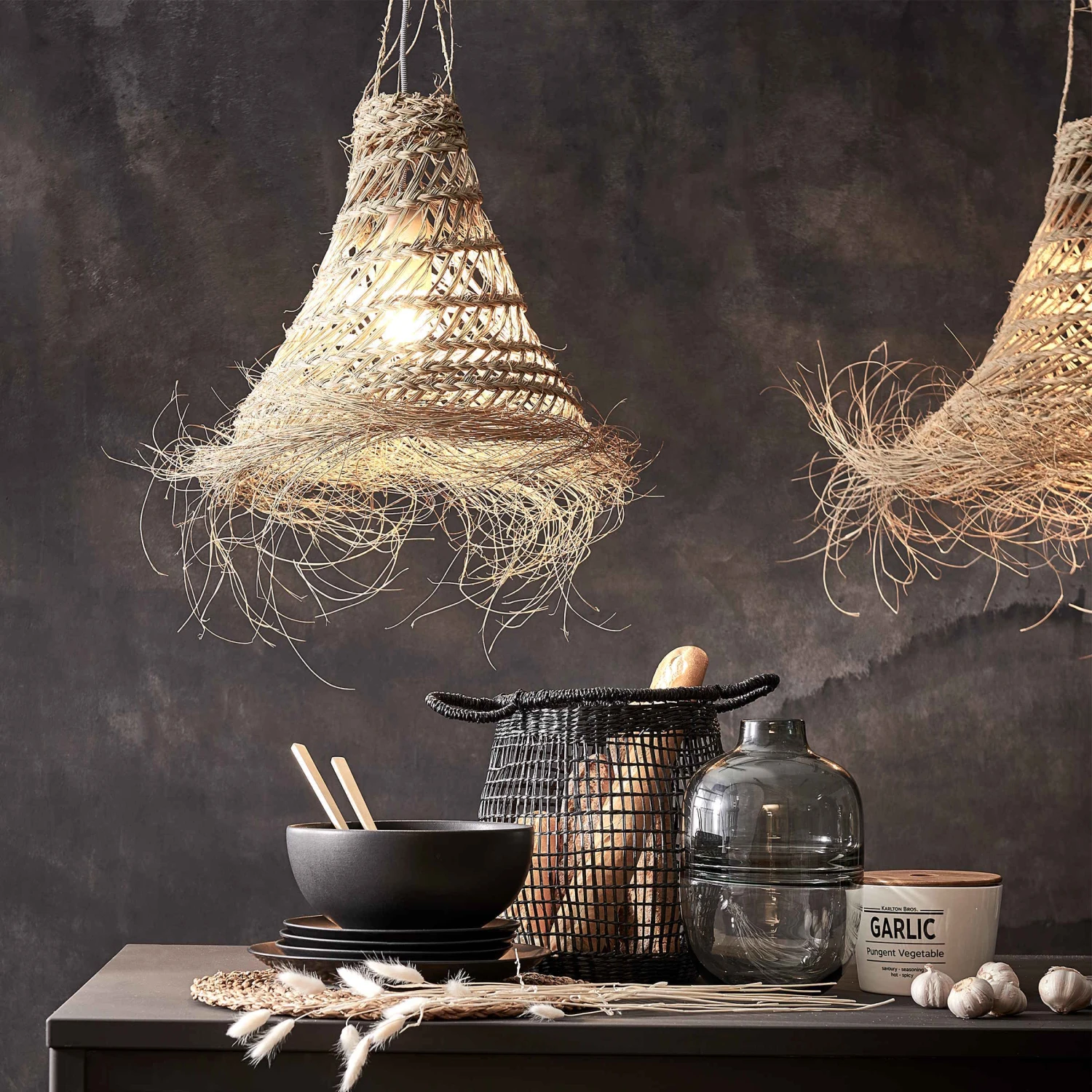 Lampenschirm Höhe 40cm BOMAS In Natur 2 Lampenschirm Höhe 40cm BOMAS In Natur - Image 2