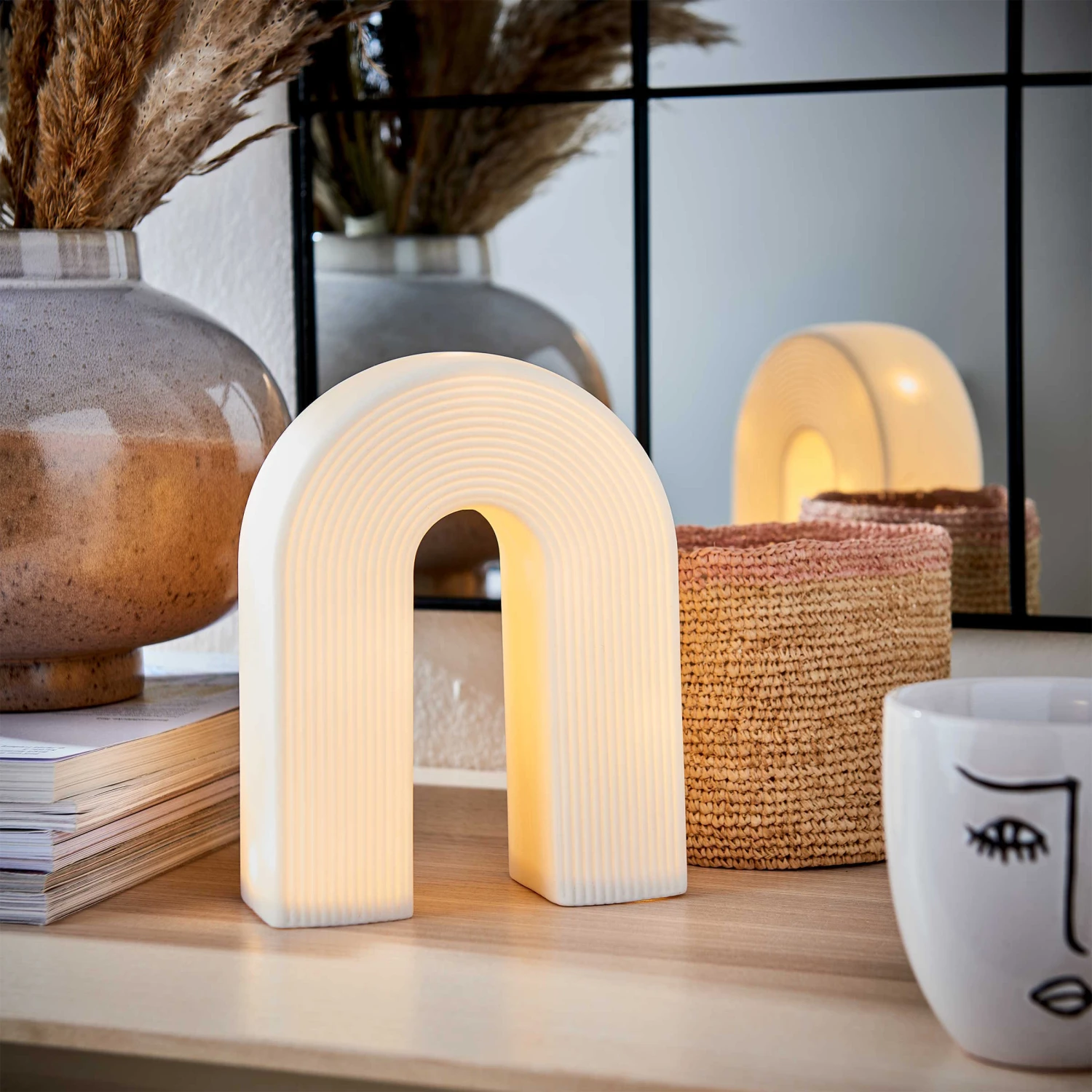 LED Lichterbogen Höhe 20cm RAINBOW In Weiß 3 LED Lichterbogen Höhe 20cm RAINBOW In Weiß - Image 3