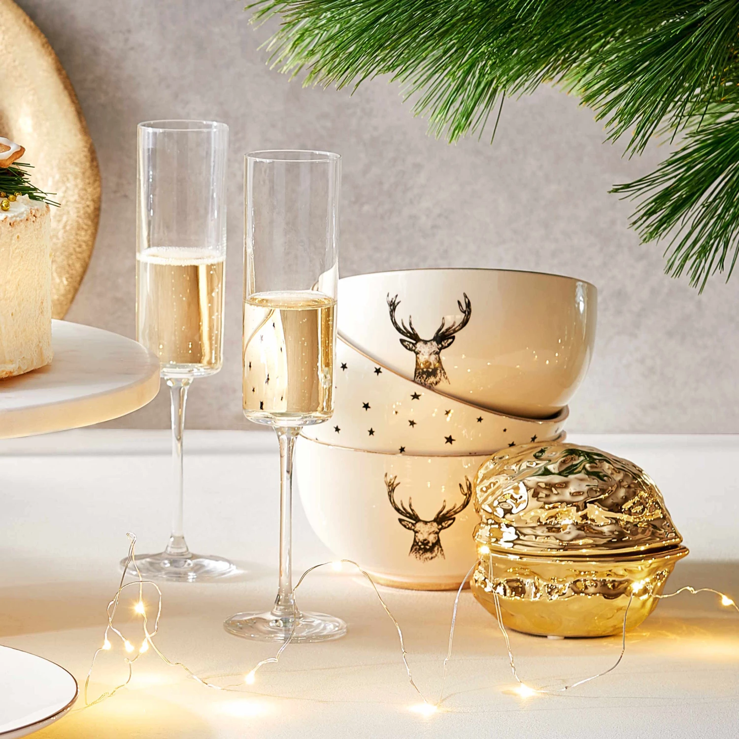 LED Lichterkette 100 Lichter Mit USB-Batteriefach TWINE LIGHTS In Silber 9 LED Lichterkette 100 Lichter Mit USB-Batteriefach TWINE LIGHTS In Silber - Image 9