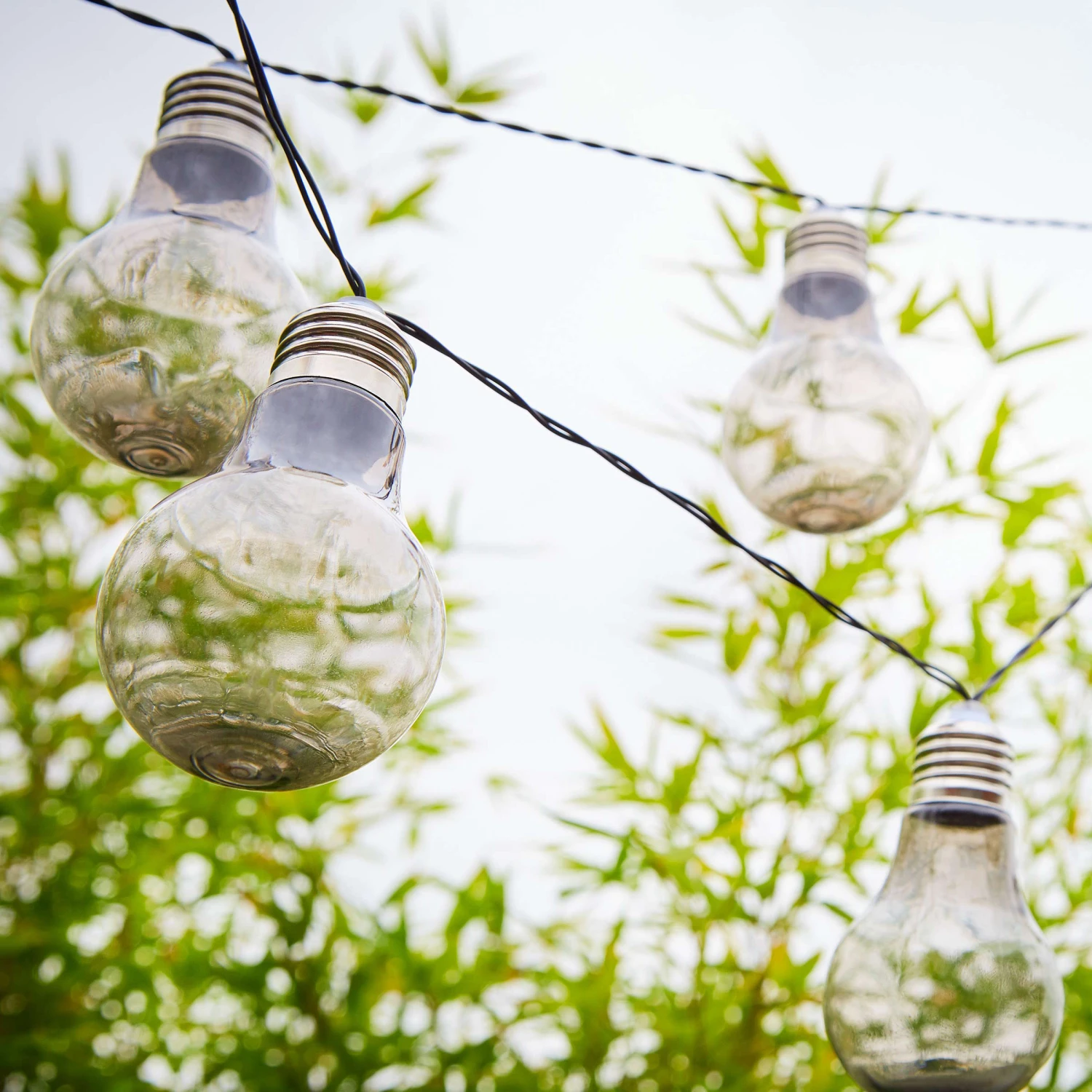 Lichterkette Solar Mit 10 Glühbirnen SUNLIGHT In Grau 2 Lichterkette Solar Mit 10 Glühbirnen SUNLIGHT In Grau - Image 2