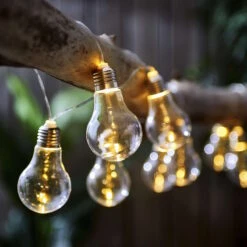 Lichterkette Solar Mit 10 Glühbirnen SUNLIGHT In Grau 7 Lichterkette Solar Mit 10 Glühbirnen SUNLIGHT In Grau -Butlers butlers lichterkette solar mit 10 gluhbirnen sunlight in grau 3