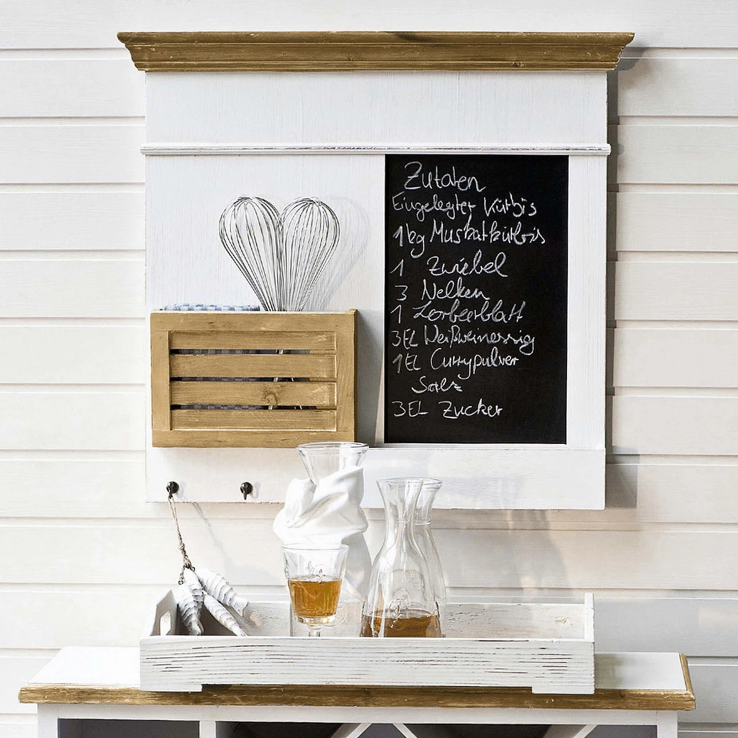 Memoboard CAMPAGNE In Weiß 2 Memoboard CAMPAGNE In Weiß - Image 2