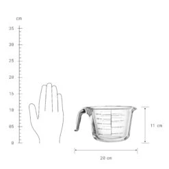 Messbecher Aus Glas 1000ml RECIPE In Transparent 6 Messbecher Aus Glas 1000ml RECIPE In Transparent -Butlers butlers messbecher aus glas 1000ml recipe in transparent 2