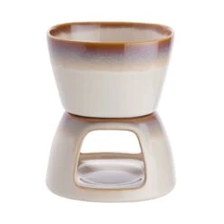 Mini-Fondue Mit 2 Gabeln AU CHOCOLAT In Beige -Butlers butlers mini fondue mit 2 gabeln au chocolat in beige 5