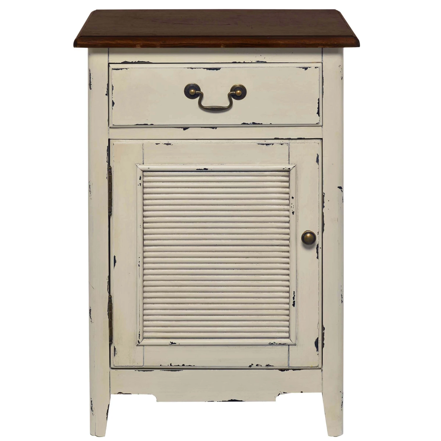 Nachttisch CABOTT COVE In Creme-Braun 3 Nachttisch CABOTT COVE In Creme-Braun - Image 3