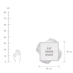 Papierserviette Eat Drink Enjoy 20 Stück APRÈS In Weiß-Schwarz 3 Papierserviette Eat Drink Enjoy 20 Stück APRÈS In Weiß-Schwarz -Butlers butlers papierserviette eat drink enjoy 20 stuck apres in weiss schwarz 1