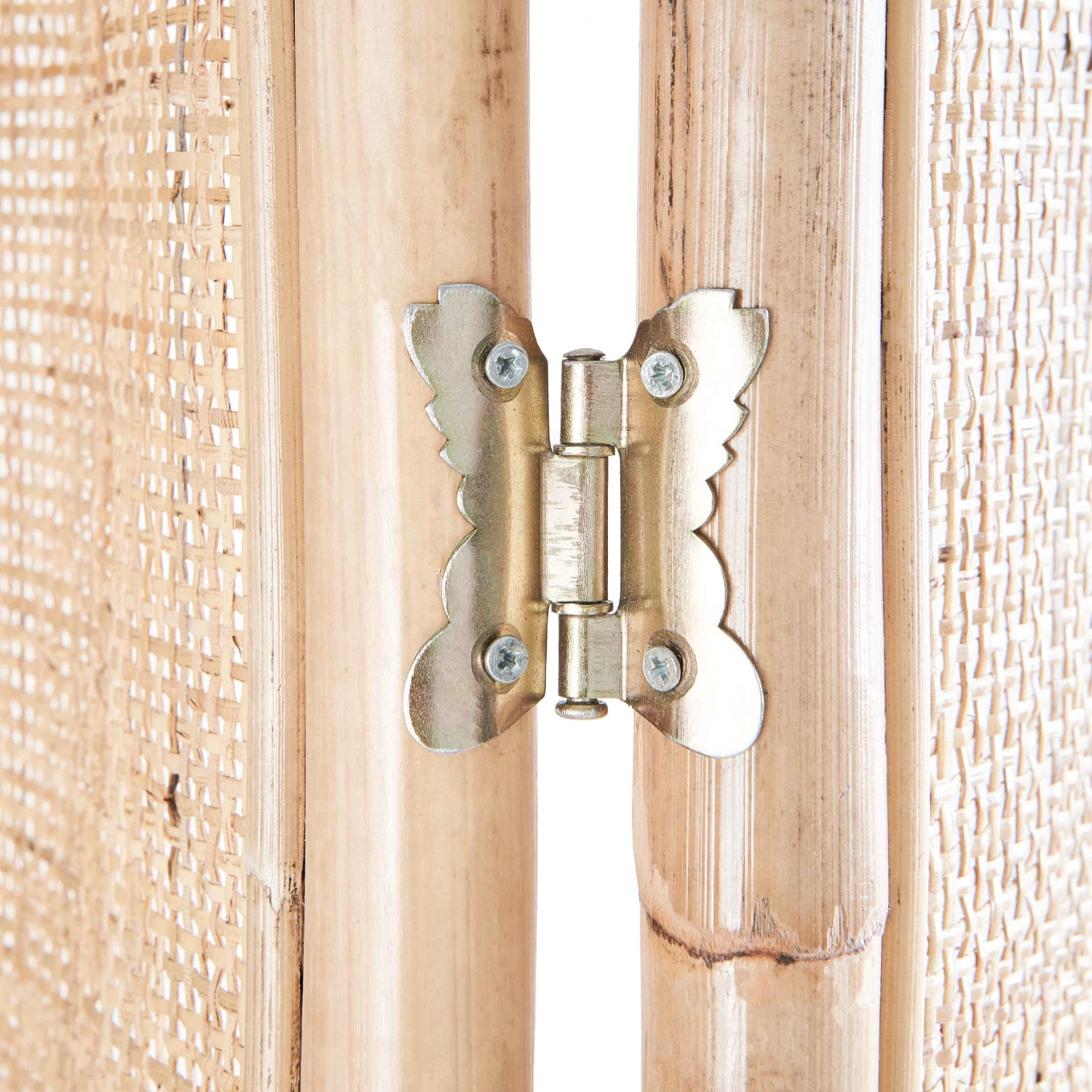 Paravent Aus Rattan L 120 X H 180cm BOHO LOUNGE In Natur 11 Paravent Aus Rattan L 120 X H 180cm BOHO LOUNGE In Natur - Image 11