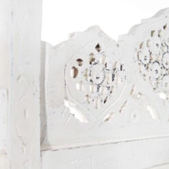 Paravent, Geschnitzt B 180 X H 176cm ESTELLA In Weiß -Butlers butlers paravent geschnitzt b 180 x h 176cm estella in weiss 3