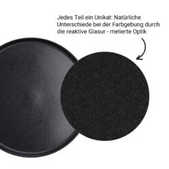 Pastateller Ø23cm CASA NOVA In Schwarz -Butlers butlers pastateller o23cm casa nova in schwarz 2