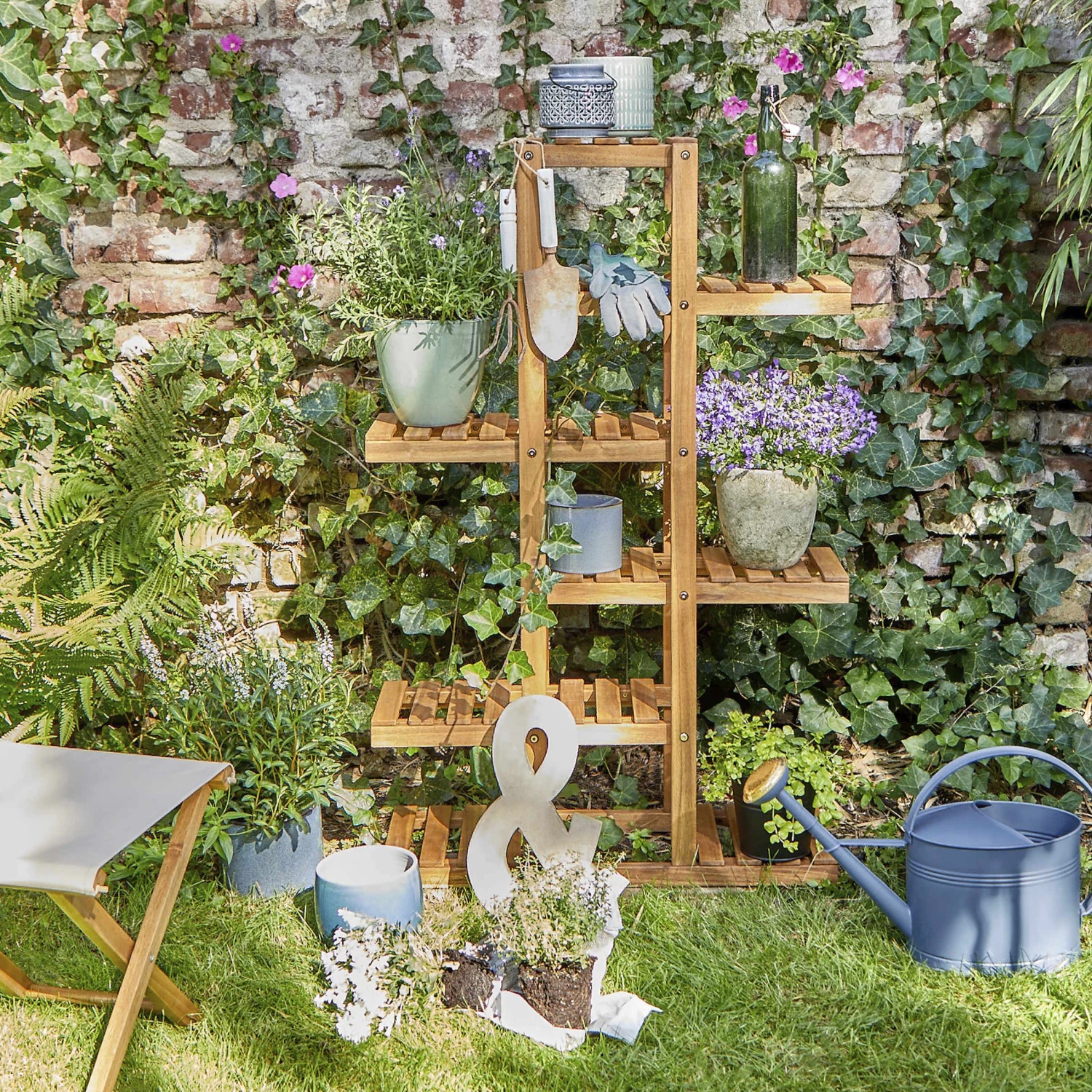 Pfanzenregal NEW GARDENING In Natur 2 Pfanzenregal NEW GARDENING In Natur - Image 2