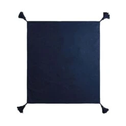 Picknickdecke L 175 X B 154cm BETWEEN FLOWERS In Dunkelblau -Butlers butlers picknickdecke l 175 x b 154cm between flowers in dunkelblau 4