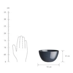 Schale 600ml NATIVE In Dunkelblau 10 Schale 600ml NATIVE In Dunkelblau -Butlers butlers schale 600ml native in dunkelblau 3