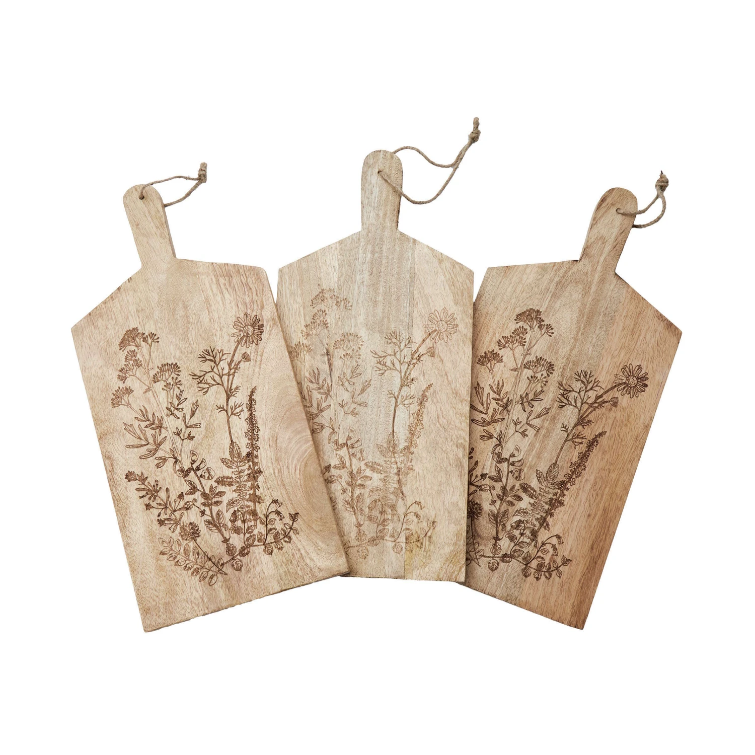 Schneidebrett Blumen L 35 X B 22cm FINE CUT In Braun 5 Schneidebrett Blumen L 35 X B 22cm FINE CUT In Braun - Image 5