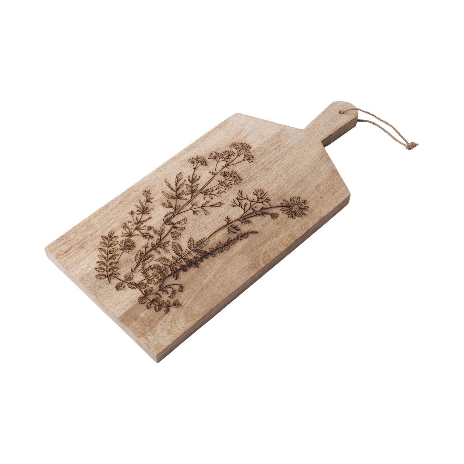 Schneidebrett Blumen L 35 X B 22cm FINE CUT In Braun 1 Schneidebrett Blumen L 35 X B 22cm FINE CUT In Braun