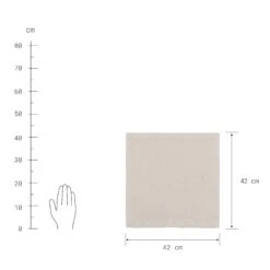 Serviette L 42 X B 42cm RIGA In Natur 6 Serviette L 42 X B 42cm RIGA In Natur -Butlers butlers serviette l 42 x b 42cm riga in natur 2