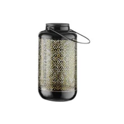 Solar-Laterne H 24cm SOLANA In Schwarz-Gold 6 Solar-Laterne H 24cm SOLANA In Schwarz-Gold -Butlers butlers solar laterne h 24cm solana in schwarz gold 2