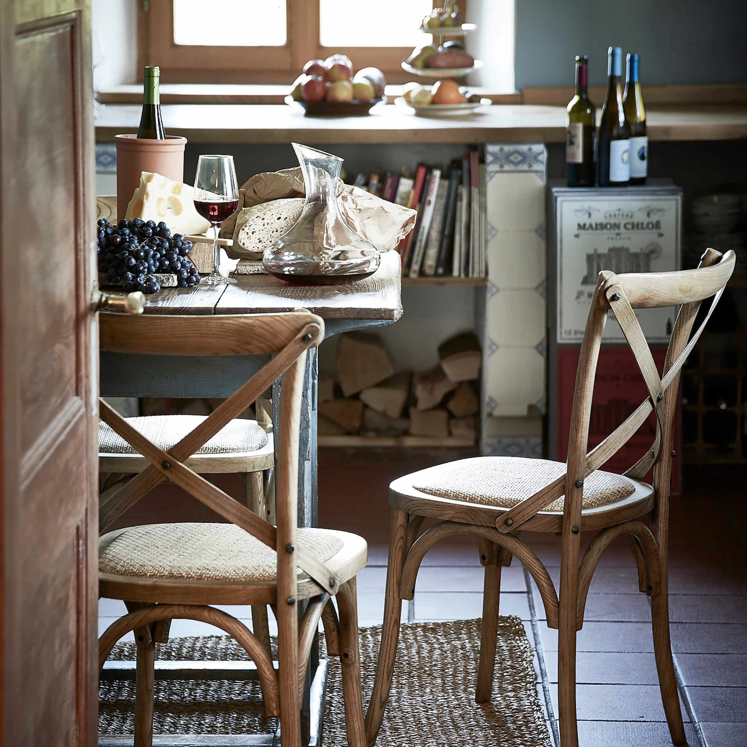 Stuhl 2er-Set Natur CROSS COUNTRY In Braun 2 Stuhl 2er-Set Natur CROSS COUNTRY In Braun - Image 2