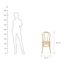 Stuhl WIENER MELANGE In Natur 12 Stuhl WIENER MELANGE In Natur -Butlers butlers stuhl wiener melange in natur 2