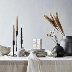 Vase Höhe 16cm MIO In Schwarz -Butlers butlers vase hohe 16cm mio in schwarz 9