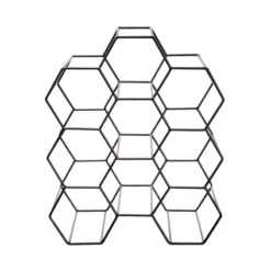 Weinregal Für 9 Flaschen L 36 X H 30cm CUBICLE In Schwarz -Butlers butlers weinregal fur 9 flaschen l 36 x h 30cm cubicle in schwarz 4